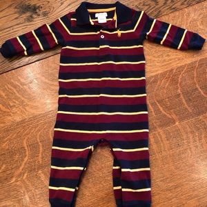 Ralph Lauren Baby Cotton Interlock Coverall